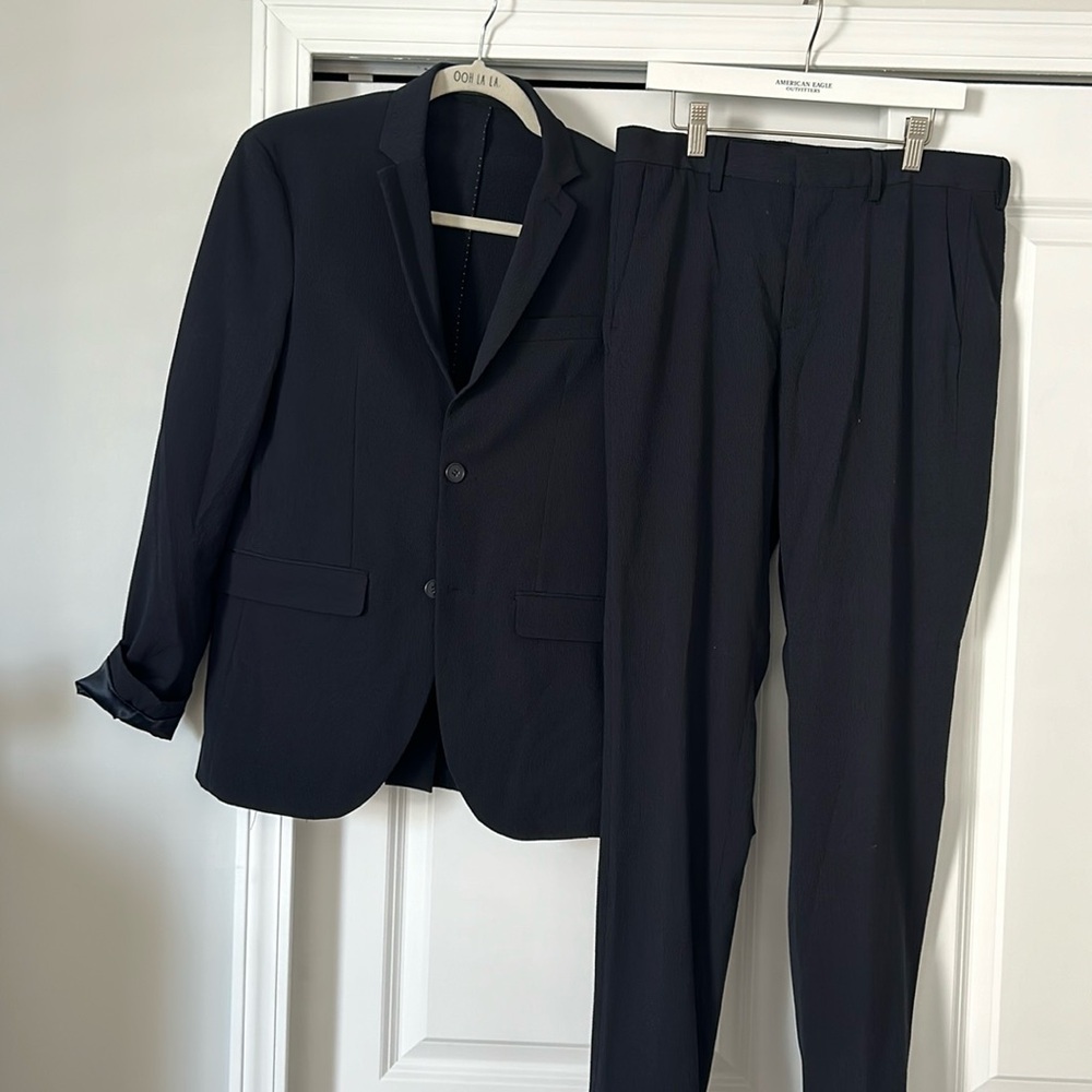 H&M Navy Suit